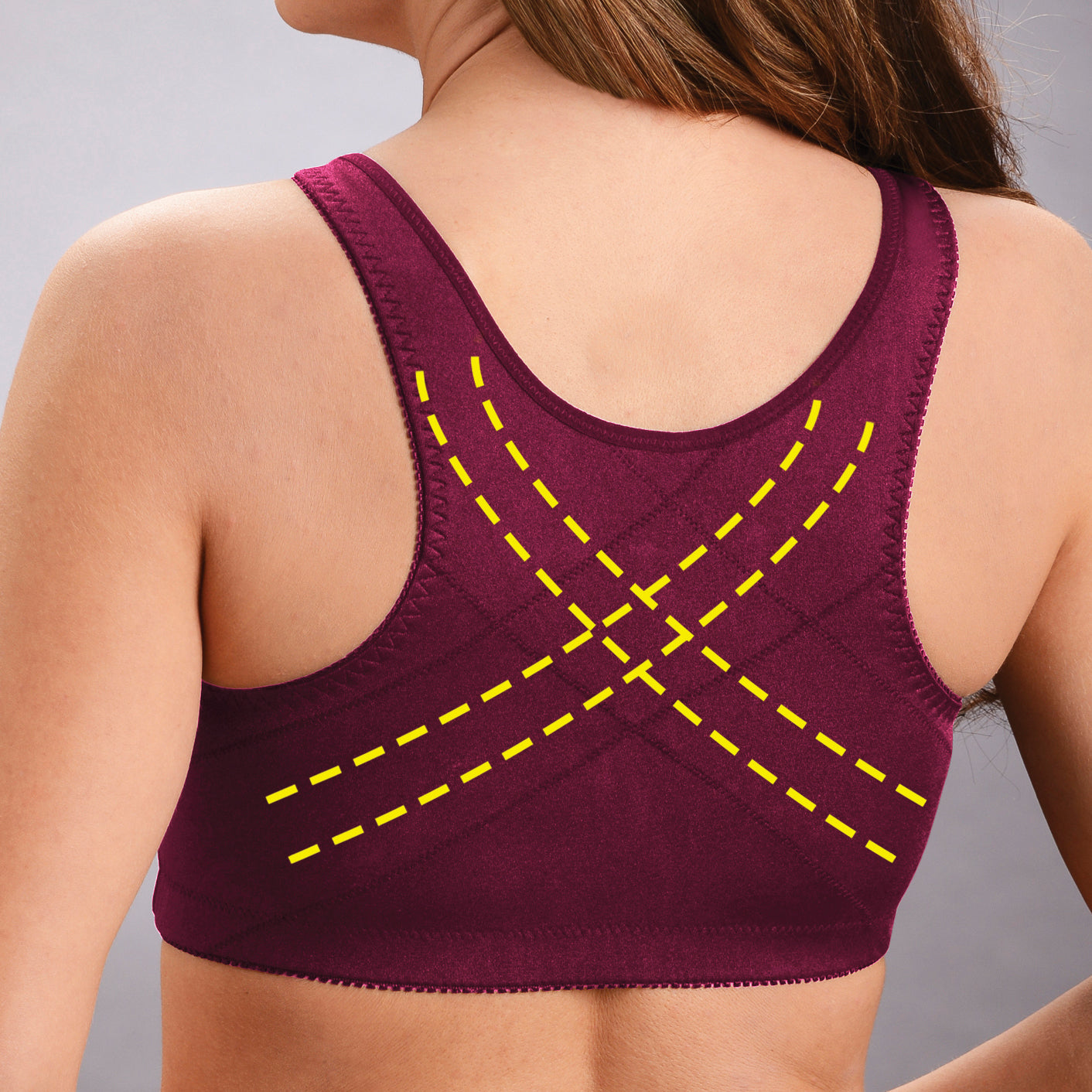 Front Hooks And Stretch-Lace – ALL IN ONE BRA